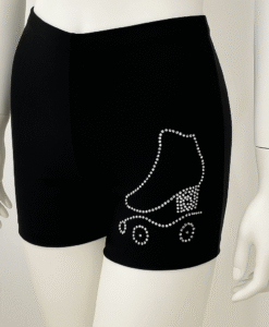 pantalon corto entreno patin strass